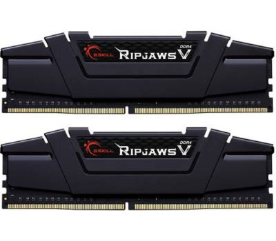 DDR4 8Gb x 2 (16Gb Kit), 4000 MHz, G.Skill Ripjaws V, Black (F4-4000C18D-16GVK)