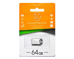 USB Flash Drive 64Gb T&G 110 Metal series Silver (TG110-64G)