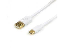 Кабель USB 2.0 - 1.0m AM/ Type-C Atcom, белый, (C0001), bulk