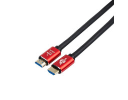 Кабель HDMI > HDMI  10.0m Atcom VER 2.0  for 4K Red/ Gold пакет (24910)