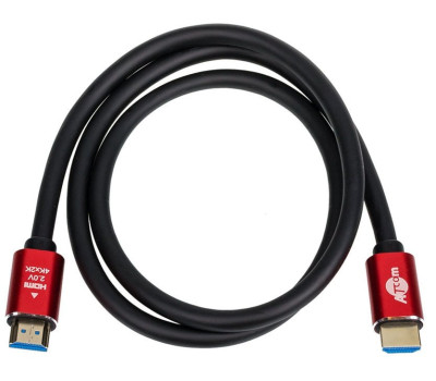 Кабель HDMI > HDMI  15.0m Atcom VER 2.0  for 4K Red/ Gold пакет (24915)