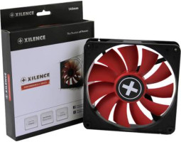 Вентилятор 140 мм, Xilence XF050, Black/ Red (XPF140.R)