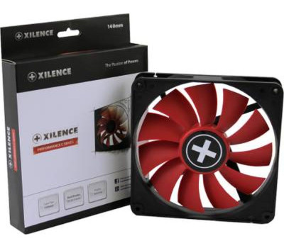 Вентилятор 140 мм, Xilence XF050, Black/ Red (XPF140.R)