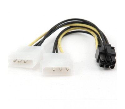 Переходник питания Cablexpert CC-PSU-6 2x4pin*6pin для ВИДЕОКАРТ (CC-PSU-6)