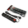Фильтр сетевой 3.0м FrimeCom FC-B2005W, 5 розеток, черный