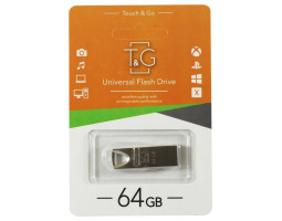 USB Flash Drive 64Gb T&G 117 Metal series Silver (TG117SL-64G) USB Flash Drive 64Gb T&G 117 Metal series Silver (TG117SL-64G)