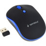 Мышь Gembird MUSW-4B-03-B, Black/ Blue wireless, USB, 800/ 1200/ 1600 dpi, 1xAА (MUSW-4B-03-B)