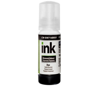 Чернила ColorWay Epson L7160/ L7180, Black, 70 мл, водорастворимые, (EW716BK) Чернила ColorWay Epson L7160/ L7180, Black, 70 мл, водорастворимые, (EW716BK)