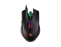 Мышь A4Tech Q81 USB Curve Bloody Black, Neon XGlide, Optical 3200CPI (Q81 Bloody Curve)
