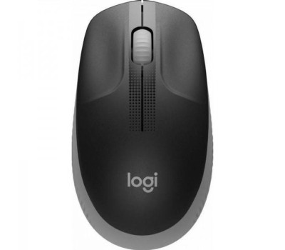 Мышь Logitech M190 Wireless Grey/ Black, 1000 dpi, 3 кнопки (910-005906)