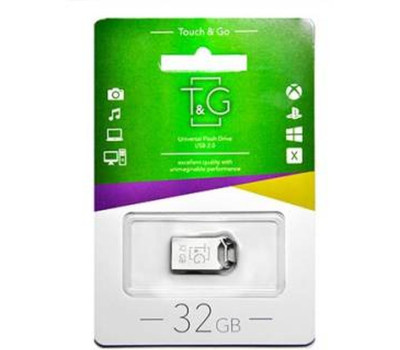 USB Flash Drive 32Gb T&G 110 Metal series Silver (TG110-32G) USB Flash Drive 32Gb T&G 110 Metal series Silver (TG110-32G)