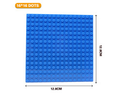 Базовая пластина для констукторов Lego 16x16 (12.7x12.7cm) Blue