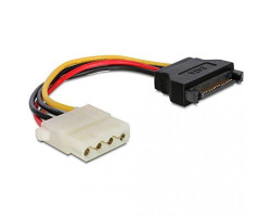 Переходник питания Molex (F) - SATA (M), 15 см, Cablexpert (CC-SATA-PS-M)
