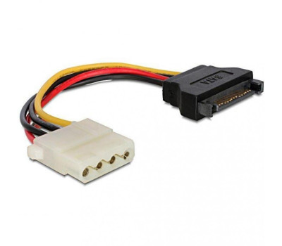 Переходник питания Molex (F) - SATA (M), 15 см, Cablexpert (CC-SATA-PS-M) Переходник питания Molex (F) - SATA (M), 15 см, Cablexpert (CC-SATA-PS-M)