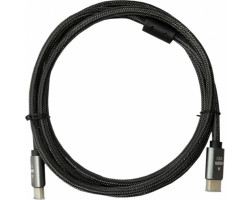 Кабель HDMI > HDMI 1.0m Atcom Premium, 4K/ 60Hz VER 2.1 (23781)