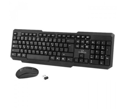 Комплект Esperanza TK108UA, USB, Wireless (клавиатура+мышь) Black