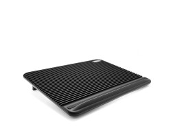 Подставка для ноутбука до 17&Prime; Crown CMLC-1101, Black, 2x110mm, 2xUSB, 380x280x25mm
