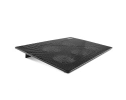 Подставка для ноутбука до 15.6&Prime; Crown CMLC-1105, Black, 5x80mm, 2xUSB, 345x 245x20mm