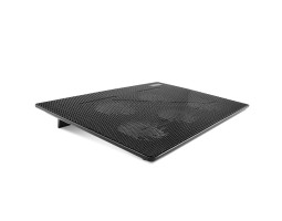 Подставка для ноутбука до 15.6&Prime; Crown CMLC-1105, Black, 5x80mm, 2xUSB, 345x 245x20mm