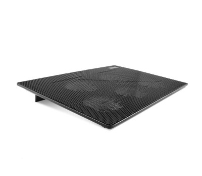 Подставка для ноутбука до 15.6&Prime; Crown CMLC-1105, Black, 5x80mm, 2xUSB, 345x 245x20mm