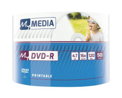 DVD-R Verbatium 4.7Gb 16x MyMedia Printable (69202)