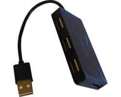 Концентратор Usb TD4005 4port (поддержка HDD до 2Tb) Black (10725)