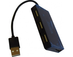 Концентратор Usb TD4005 4port (поддержка HDD до 2Tb) Black (10725)