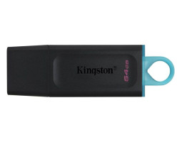USB 3.2 Flash Drive 64Gb Kingston DataTraveler Exodia, Black/ Teal (DTX/ 64GB) USB 3.2 Flash Drive 64Gb Kingston DataTraveler Exodia, Black/ Teal (DTX/ 64GB)