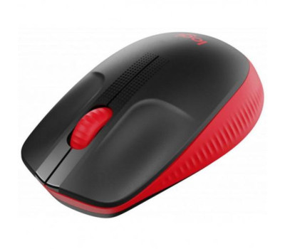 Мышь Logitech M190 Wireless Red/ Black, 1000 dpi, 3 кнопки (910-005908)