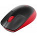 Мышь Logitech M190 Wireless Red/ Black, 1000 dpi, 3 кнопки (910-005908)