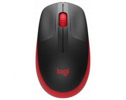 Мышь Logitech M190 Wireless Red/ Black, 1000 dpi, 3 кнопки (910-005908)