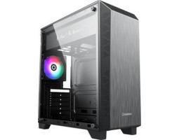 Корпус GameMax Nova N5 Black, без БП, ATX/ MicroATX/ Mini-ITX, 1x120 мм LED, 430?200?427 мм