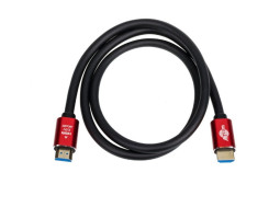 Кабель HDMI > HDMI 2.0m Atcom VER 2.0 for 4K Red/ Gold пакет (24942)
