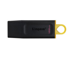 USB 3.2 Flash Drive 128Gb Kingston DataTraveler Exodia, Black/ Yellow (DTX/ 128GB)