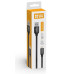 Кабель USB > Lightning,  ColorWay CW-CBUL004-BK, Black, 1.0m, 2.1A