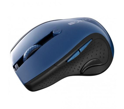 Мышь Canyon CNS-CMSW01BL, Blue, USB, wireless, оптическая, синий LED-сенсор, 2.4 GHz, 1600 dpi