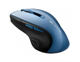 Мышь Canyon CNS-CMSW01BL, Blue, USB, wireless, оптическая, синий LED-сенсор, 2.4 GHz, 1600 dpi-foto2