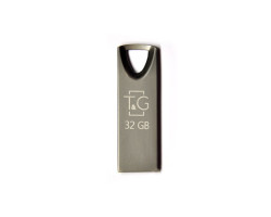 USB  Flash Drive 32Gb T&G 117 Metal series Black (TG117BK-32G)