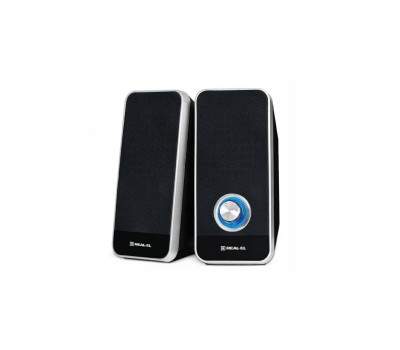 Колонки 2.0 REAL-EL S-80 Black USB (S-80) Колонки 2.0 REAL-EL S-80 Black USB (S-80)