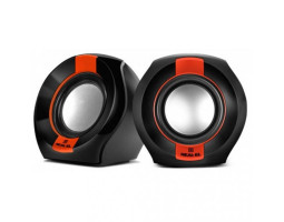 Колонки 2.0 REAL-EL S-50 Black/ Red USB (S-50) Колонки 2.0 REAL-EL S-50 Black/ Red USB (S-50)