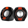 Колонки 2.0 REAL-EL S-50 Black/ Red USB (S-50)