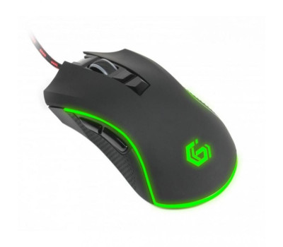 Мышь Gembird MUSG-301, Black USB, игровая