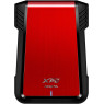 Карман HDD 2.5&Prime;  ADATA EX500, Red/ Black, 1x2.5&Prime; SSD/ HDD, USB 3.1 (AEX500U3-CRD)