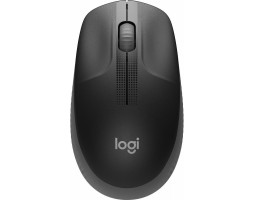 Мышь Logitech M190, Dark Grey/ Black, USB, wireless, оптическая, 1000 dpi, 3 кнопки (910-005905)