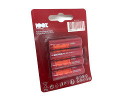 Батарейка R6 (AA) GP 100% Peakpower, солевая, блистер, (PP15PP-2U4) за 1шт.