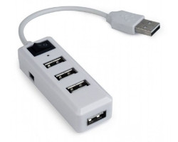 Концентратор USB 2.0 Gembird UHB-U2P4-21 USB 2.0, 4 порта 