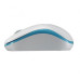 Мышь Rapoo M10 Plus wireless, White/ Blue