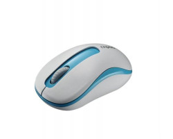 Мышь Rapoo M10 Plus wireless, White/ Blue-foto3