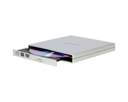 Внешний оптический привод Gembird, Silver, USB (DVD-USB-02-SV)