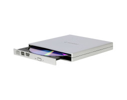 Внешний оптический привод Gembird, Silver, USB (DVD-USB-02-SV)